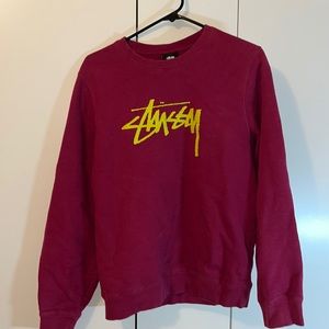 STUSSY CREWNECK SWEATSHIRT